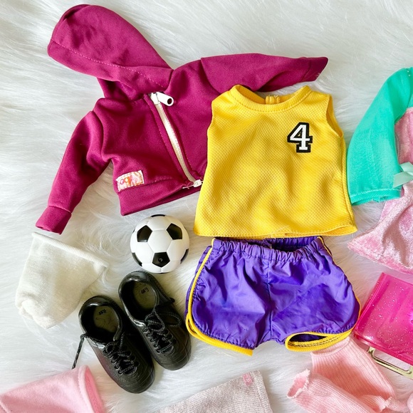 Our Generation for American Girl Dance Ballet and Sports Themed 18” Doll Clothes - Picture 3 of 5